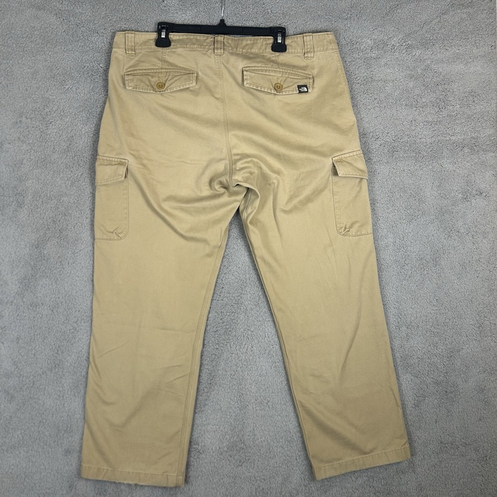 The North Face Khaki Cargo Mens 38x30 Pants‎ Outdoor Hiking Camping - Picture 2 of 11